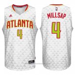 Maglia Atlanta Hawks Paul Millsap #4 Bianco