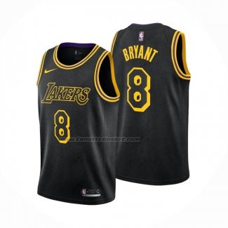 Maglia Bambino Los Angeles Lakers Kobe Bryant No 8 Nero