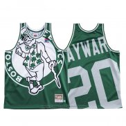 Maglia Boston Celtics Gordon Hayward #20 Mitchell & Ness Big Face Verde