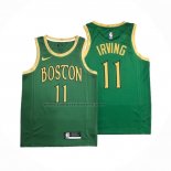 Maglia Boston Celtics Kyrie Irving NO 11 Citta Verde