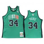 Maglia Boston Celtics Paul Pierce #34 Hardwood Classics Throwback 2007-08 Verde