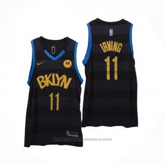 Maglia Brooklyn Nets Kyrie Irving #11 Fashion Royalty Nero