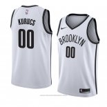 Maglia Brooklyn Nets Rodions Kurucs #00 Association 2018 Bianco