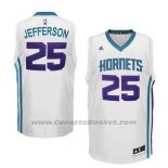 Maglia Charlotte Hornets Al Jefferson #25 Bianco