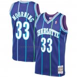 Maglia Charlotte Hornets Alonzo Mourning NO 33 Mitchell & Ness Viola