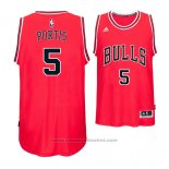 Maglia Chicago Bulls Bobby Portis #5 Rosso