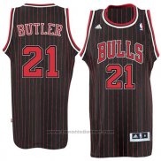 Maglia Chicago Bulls Jimmy Butler #21 Retro Nero