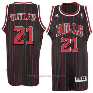 Maglia Chicago Bulls Jimmy Butler #21 Retro Nero