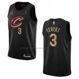 Maglia Cleveland Cavaliers Caris Levert NO 3 Statement 2022-23 Nero