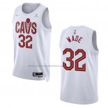 Maglia Cleveland Cavaliers Dean Wade NO 32 Association 2022-23 Bianco