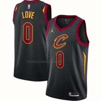 Maglia Cleveland Cavaliers Kevin Love NO 0 Statement 2020-21 Nero