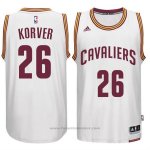 Maglia Cleveland Cavaliers Kyle Korver #26 2015 Bianco
