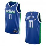 Maglia Dallas Mavericks Tim Hardaway JR. #11 Citta 2022-23 Blu