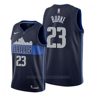 Maglia Dallas Mavericks Trey Burke #23 Statement Blu