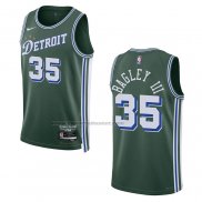 Maglia Detroit Pistons Marvin Bagley III #35 Citta 2022-23 Verde