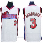 Maglia Film Knights Calvin Cambridge #3 Bianco