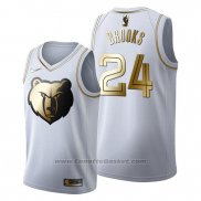 Maglia Golden Edition Memphis Grizzlies Dillon Brooks #24 2019-20 Bianco