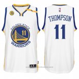 Maglia Golden State Warriors Klay Thompson #11 Bianco