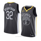 Maglia Golden State Warriors Marcus Derrickson #32 Statement 2018 Nero