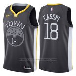 Maglia Golden State Warriors Omri Casspi #18 Statement 2017-18 Grigio