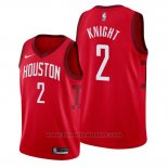 Maglia Houston Rockets Brandon Knight #2 Earned Rosso