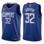 Maglia Los Angeles Clippers Blake Griffin #32 Icon 2017-18 Blu