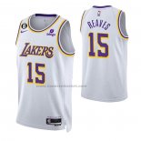 Maglia Los Angeles Lakers Austin Reaves #15 Association 2022-23 Bianco