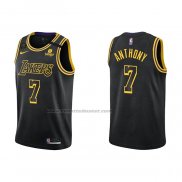 Maglia Los Angeles Lakers Carmelo Anthony NO 7 Mamba 2021-22 Nero