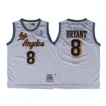 Maglia Los Angeles Lakers Kobe Bryant #8 Retro Bianco