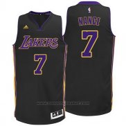 Maglia Los Angeles Lakers Larry Nance Jr. #7 Nero
