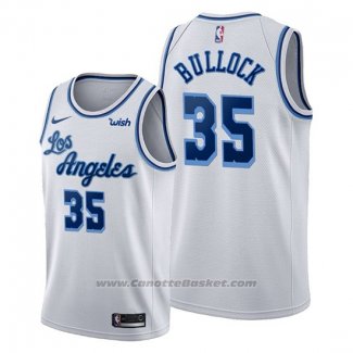 Maglia Los Angeles Lakers Reggie Bullock #35 Classic Edition 2019-20 Bianco