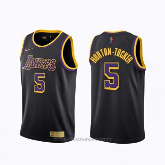 Maglia Los Angeles Lakers Talen Horton-tucker #5 Earned 2020-21 Nero