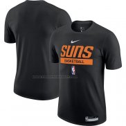 Maglia Manica Corta Phoenix Suns Practice Performance 2022-23 Nero