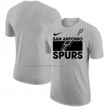 Maglia Manica Corta San Antonio Spurs Grigio