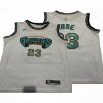 Maglia Memphis Grizzlies Derrick Rose No 23 Classic Bianco