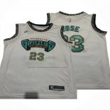 Maglia Memphis Grizzlies Derrick Rose No 23 Classic Bianco