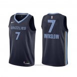 Maglia Memphis Grizzlies Justise Winslow #7 Icon Blu