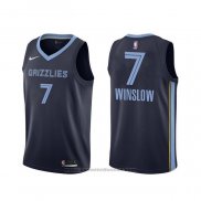 Maglia Memphis Grizzlies Justise Winslow #7 Icon Blu