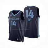 Maglia Memphis Grizzlies Zach Edey No 14 Icon 2025-26 Blu
