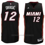 Maglia Miami Heat Goran Dragic #12 Nero
