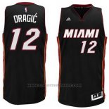 Maglia Miami Heat Goran Dragic #12 Nero
