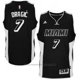 Maglia Miami Heat Goran Dragic #7 Nero Bianco