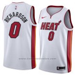 Maglia Miami Heat Josh Richardson #0 Association 2018 Bianco