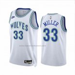 Maglia Minnesota Timberwolves Leonard Miller #33 Classic 2023-24 Bianco