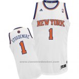Maglia New York Knicks Amar'e Stoudemire #1 Bianco
