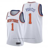 Maglia New York Knicks Bobby Portis #1 Association Bianco