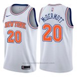 Maglia New York Knicks Doug McDermott #20 Statement 2017-18 Bianco