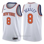Maglia New York Knicks Michael Beasley #8 Association 2017-18 Bianco