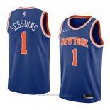 Maglia New York Knicks Ramon Sessions #1 Icon 2018 Blu
