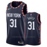 Maglia New York Knicks Ron Baker #31 Citta 2019 Blu